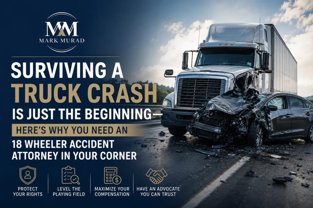 Surviving a Truck Crash Is Just the Beginning — Here's Why You Need an 18 Wheeler Accident Attorney in Your Corner