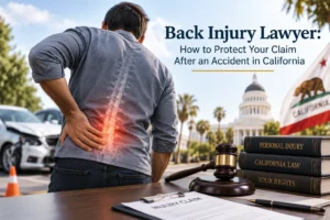 Back Injury Lawyer: How to Protect Your Claim After an Accident in California