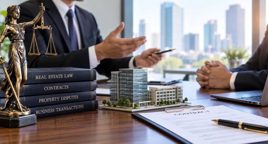Commercial Real Estate Lawyer for Transactions, Contracts and Property Disputes