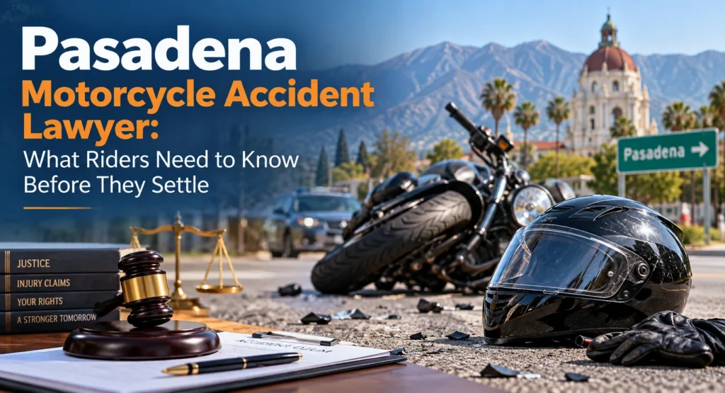 Pasadena Motorcycle Accident Lawyer: What Riders Need to Know Before They Settle