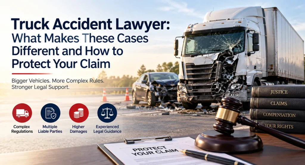 Truck Accident Lawyer: What Makes These Cases Different and How to Protect Your Claim