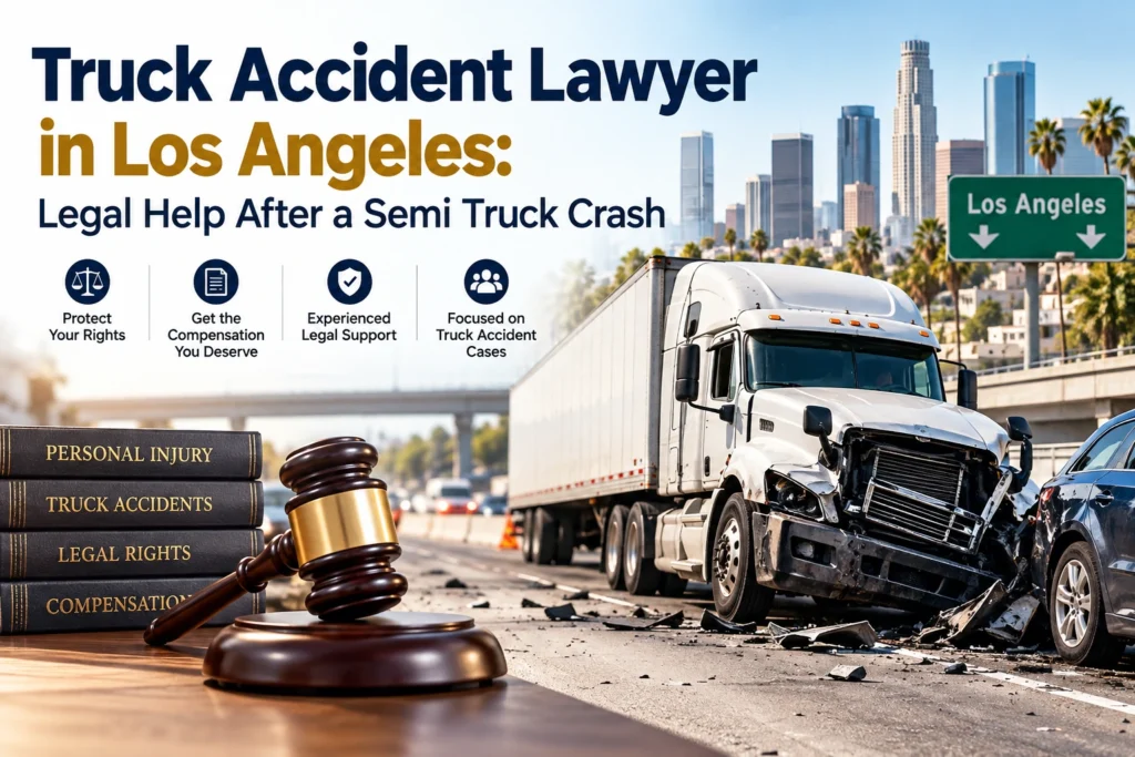 Truck Accident Lawyer in Los Angeles: Legal Help After a Semi Truck Crash